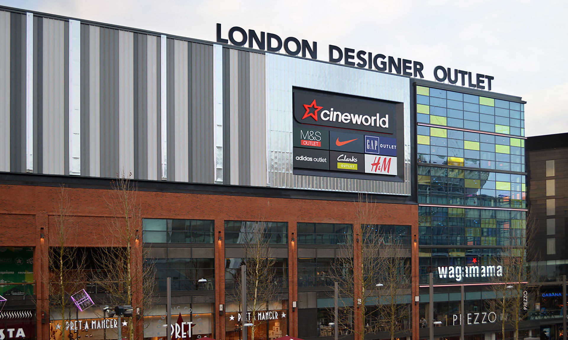 London Designer Outlet Fit-Out Projects 